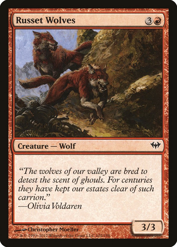 image Russet Wolves