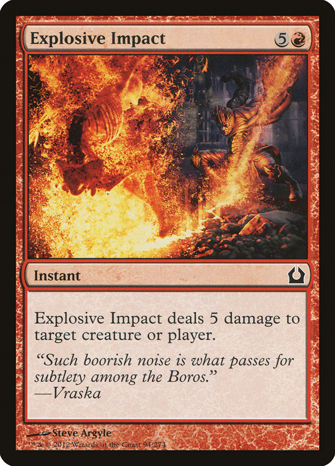 image Explosive Impact