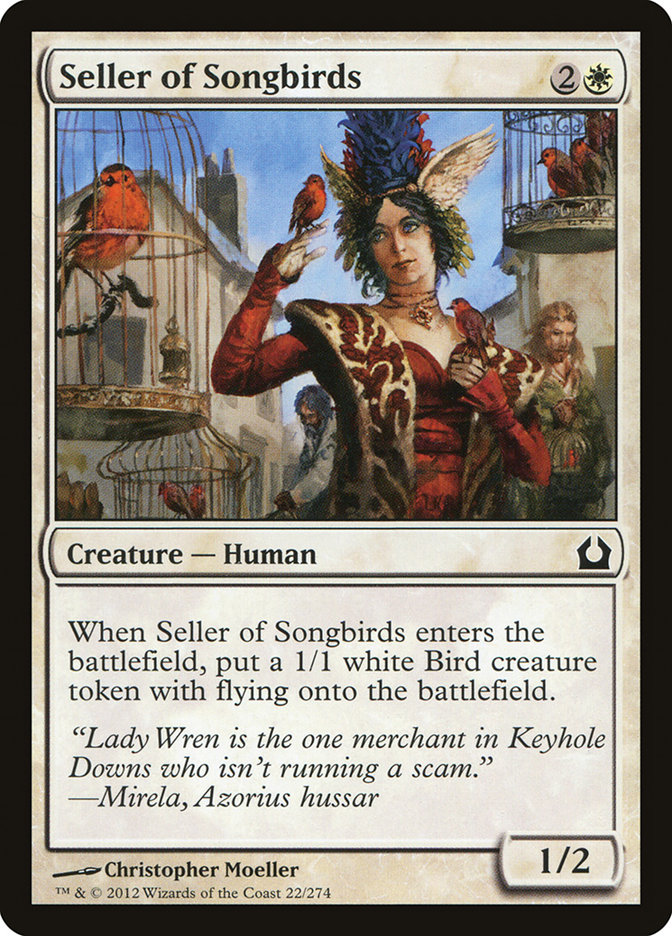 image Seller of Songbirds