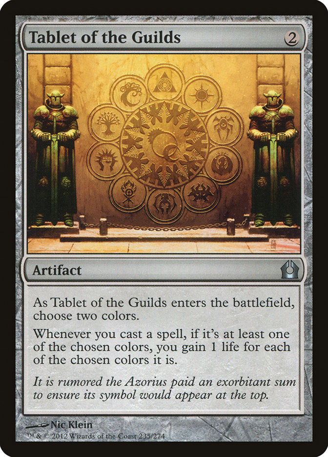 image Tablet of the Guilds