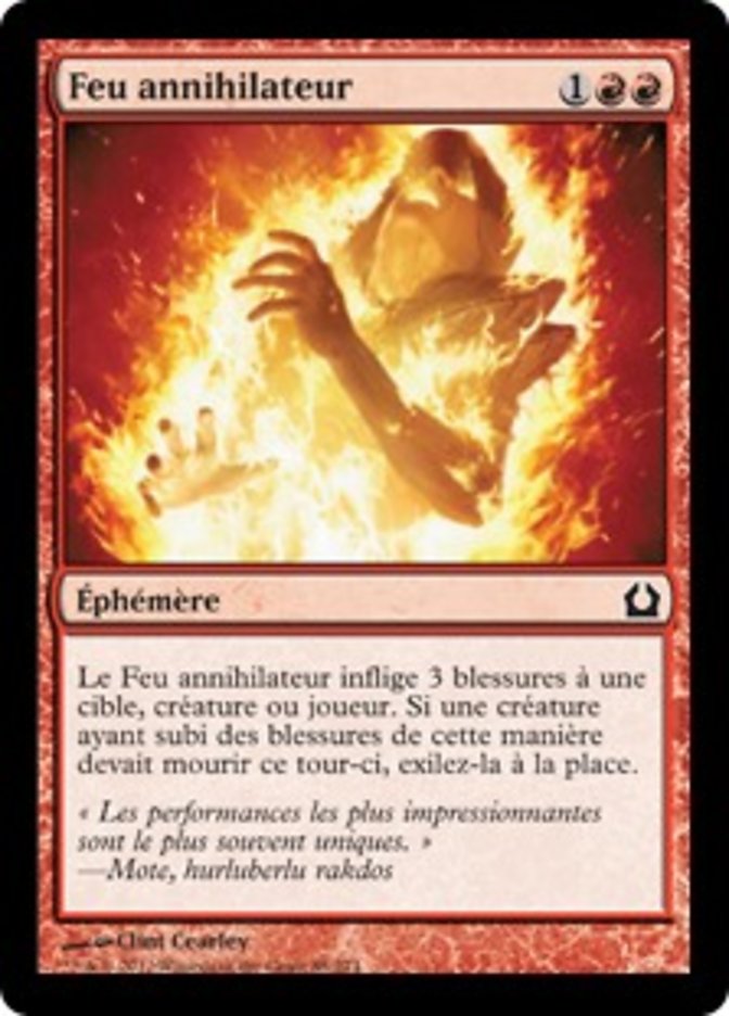 image Feu annihilateur