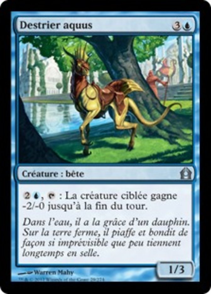 image Destrier aquus