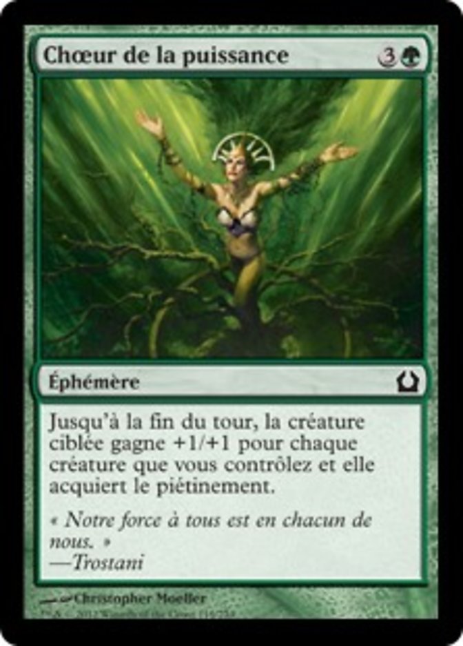 image Chœur de la puissance