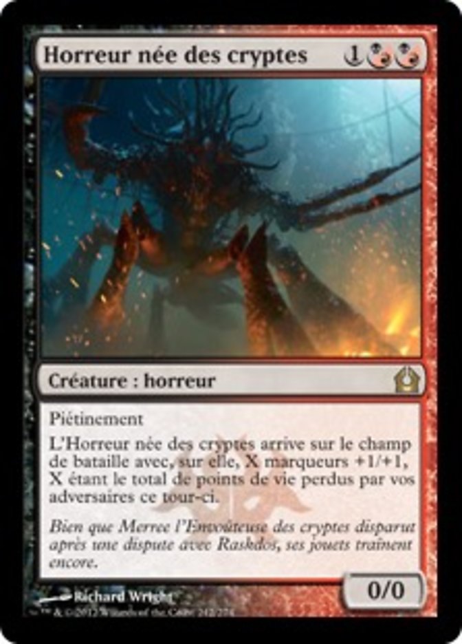 image Horreur née des cryptes