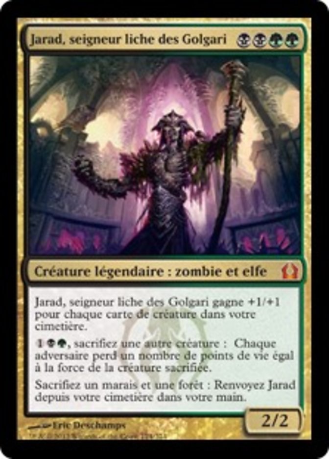 image Jarad, seigneur liche des Golgari