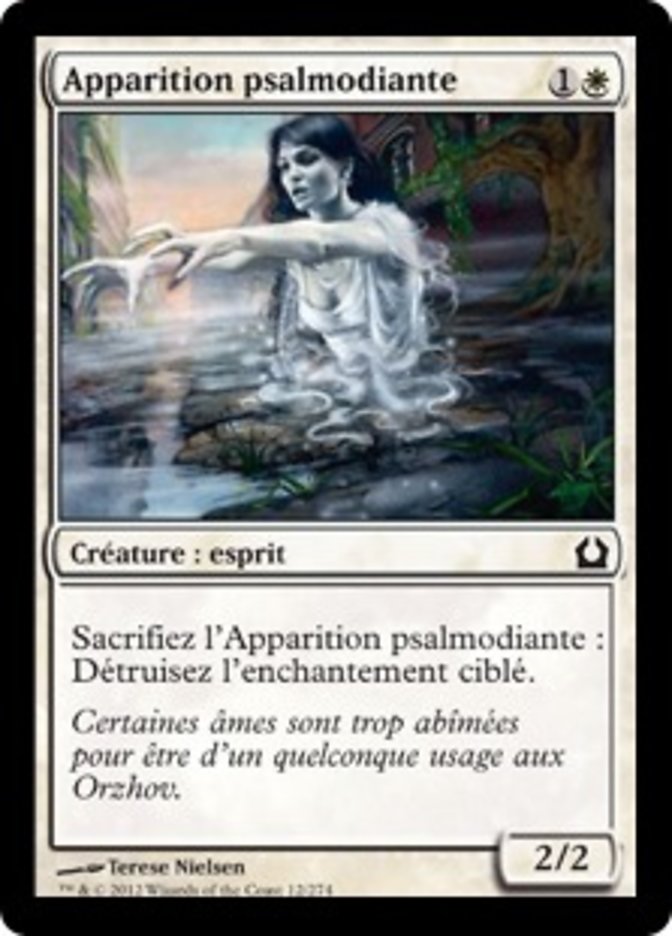 image Apparition psalmodiante