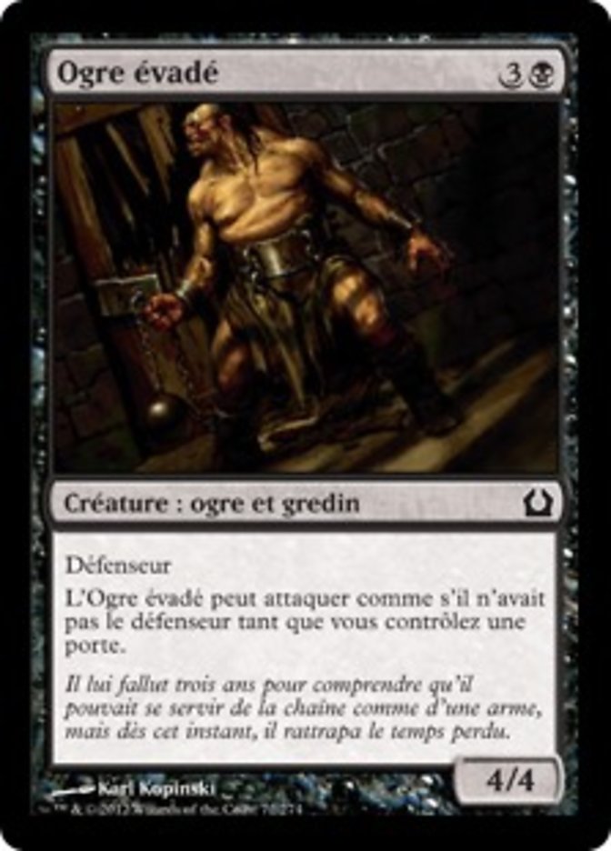 image Ogre évadé