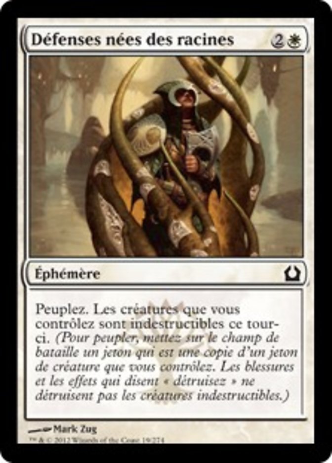 image Défenses nées des racines