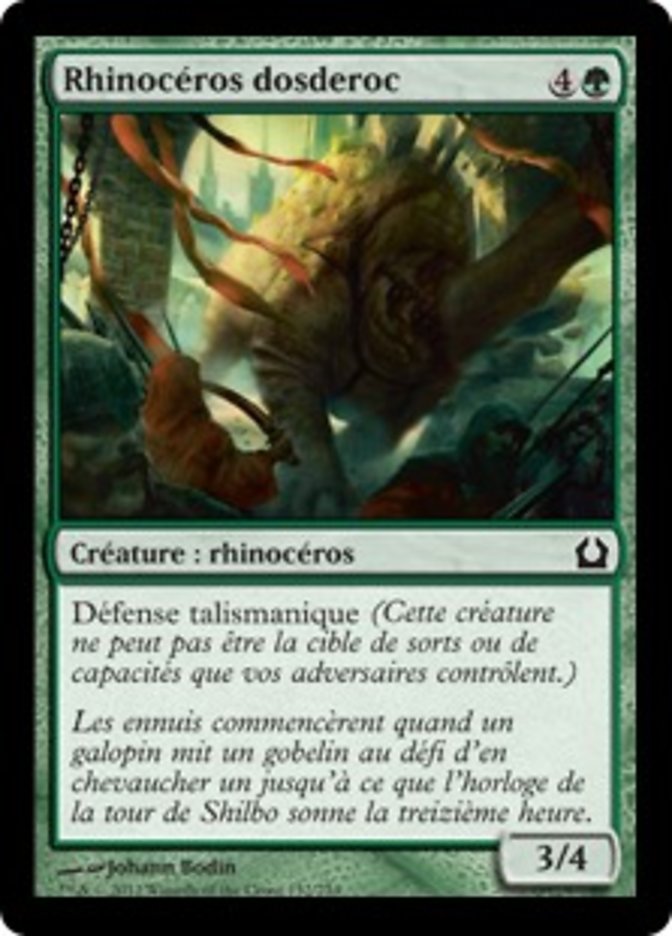 image Rhinocéros dosderoc
