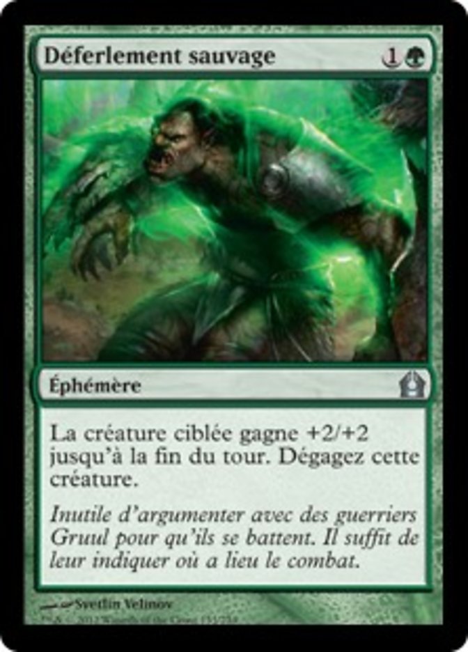image Déferlement sauvage