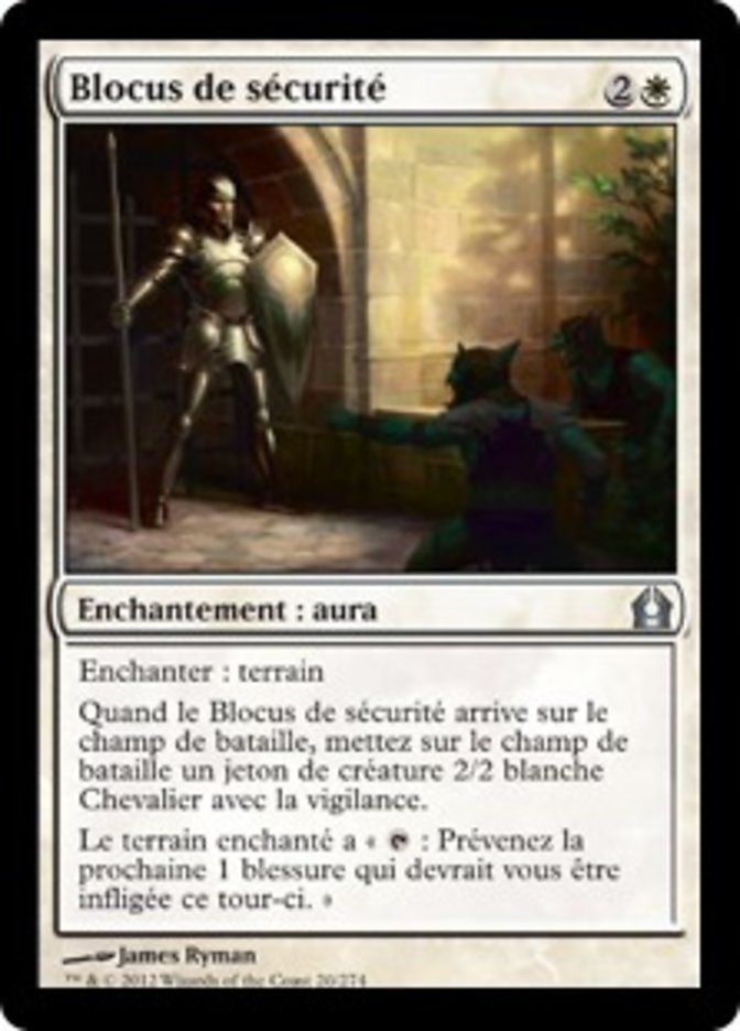 image Blocus de sécurité