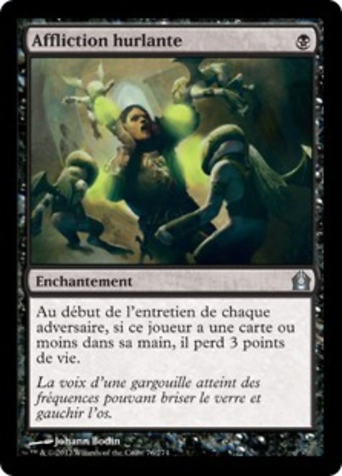 image Affliction hurlante