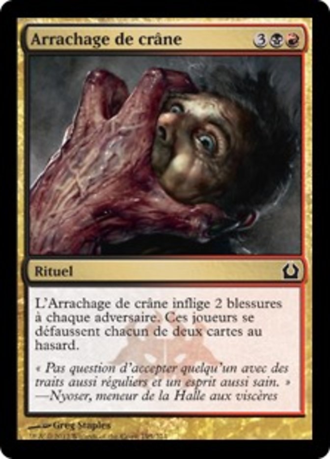 image Arrachage de crâne