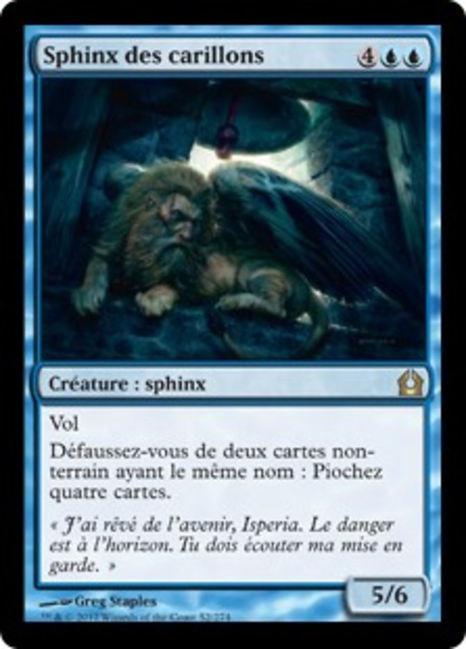 image Sphinx des carillons