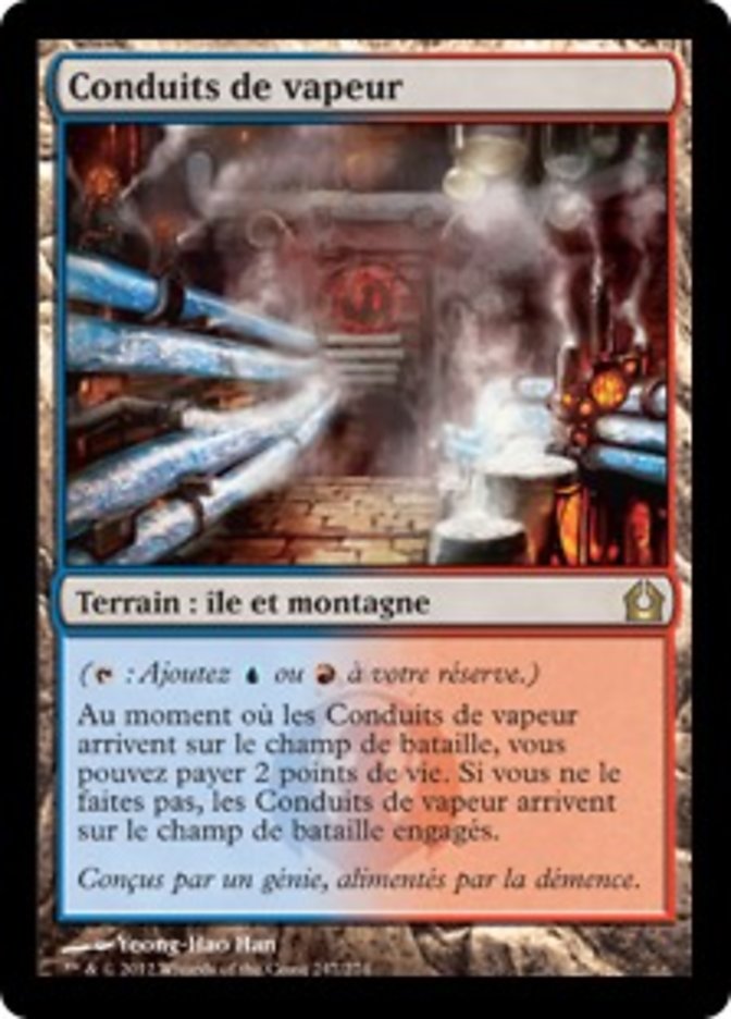 image Conduits de vapeur