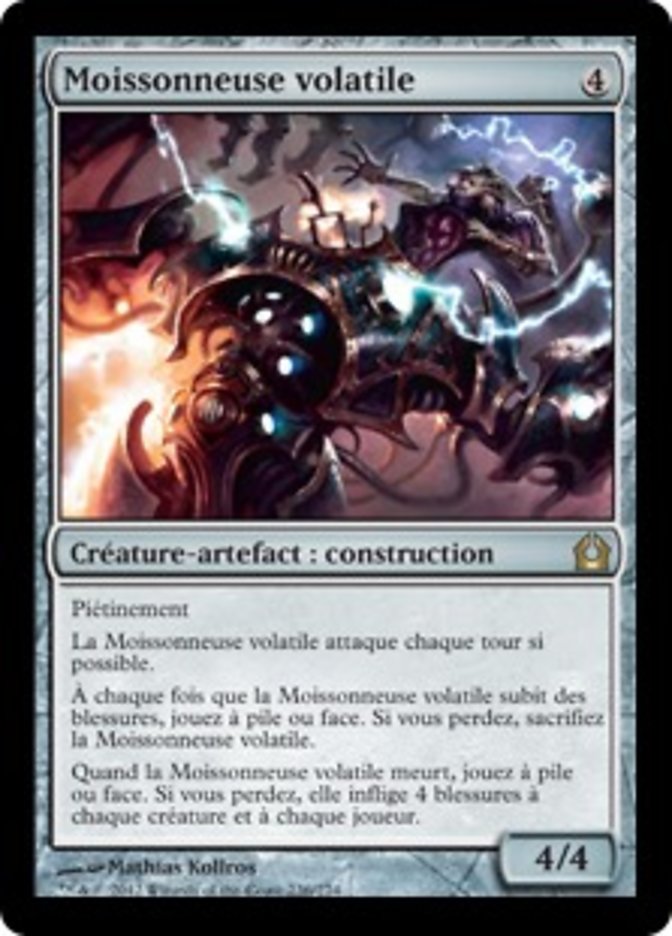image Moissonneuse volatile