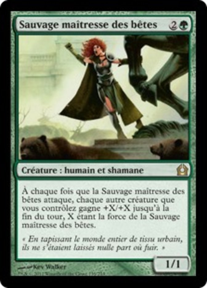 image Sauvage maîtresse des bêtes