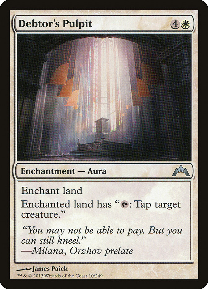 image Debtor's Pulpit