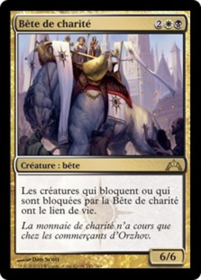 image Bête de charité