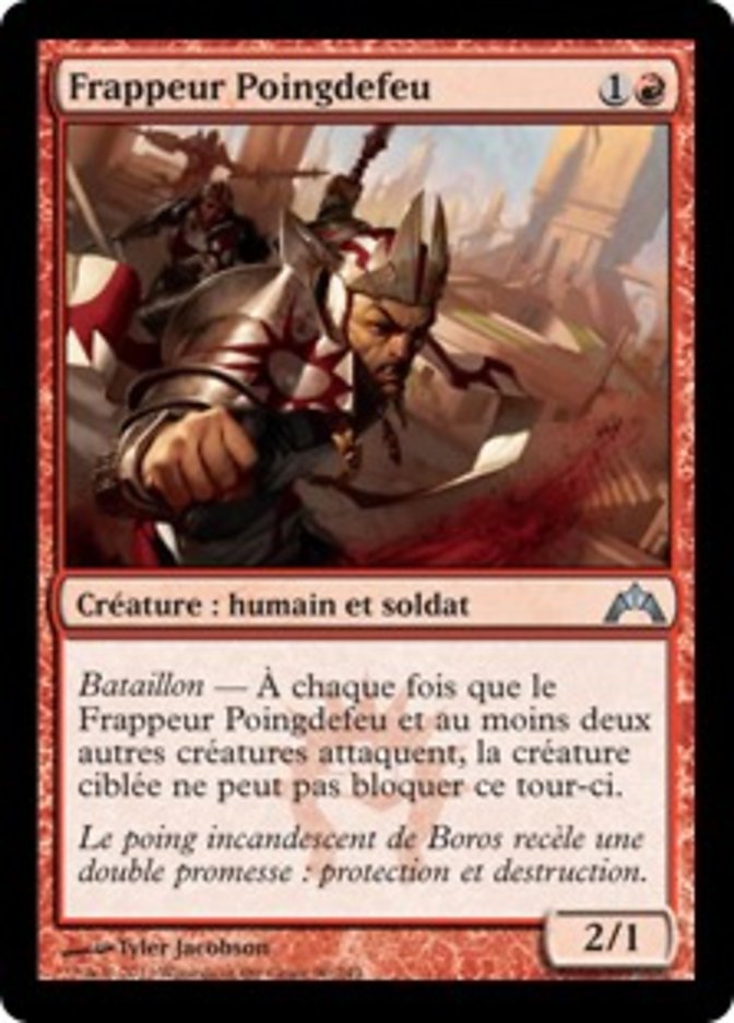 image Frappeur Poingdefeu