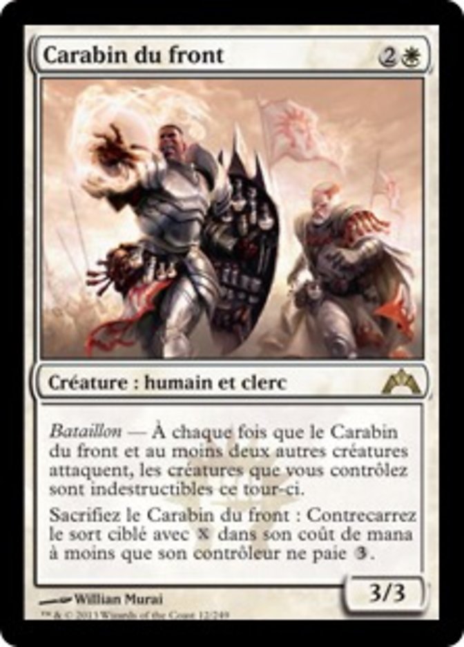 image Carabin du front