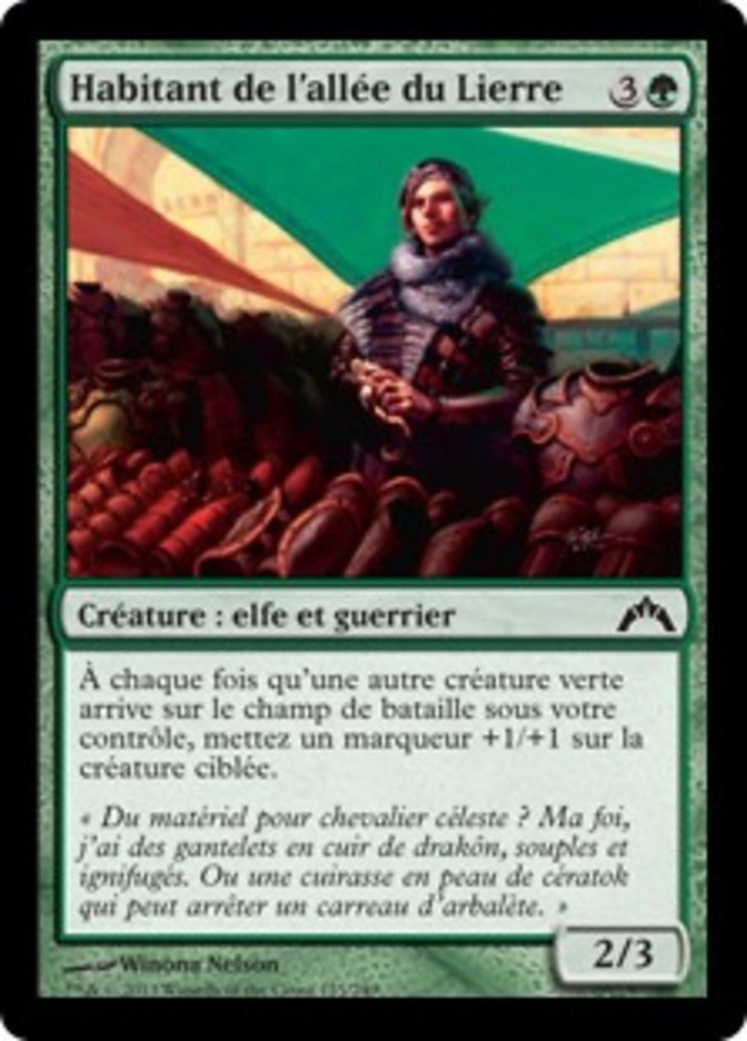 image Habitant de l'allée du Lierre