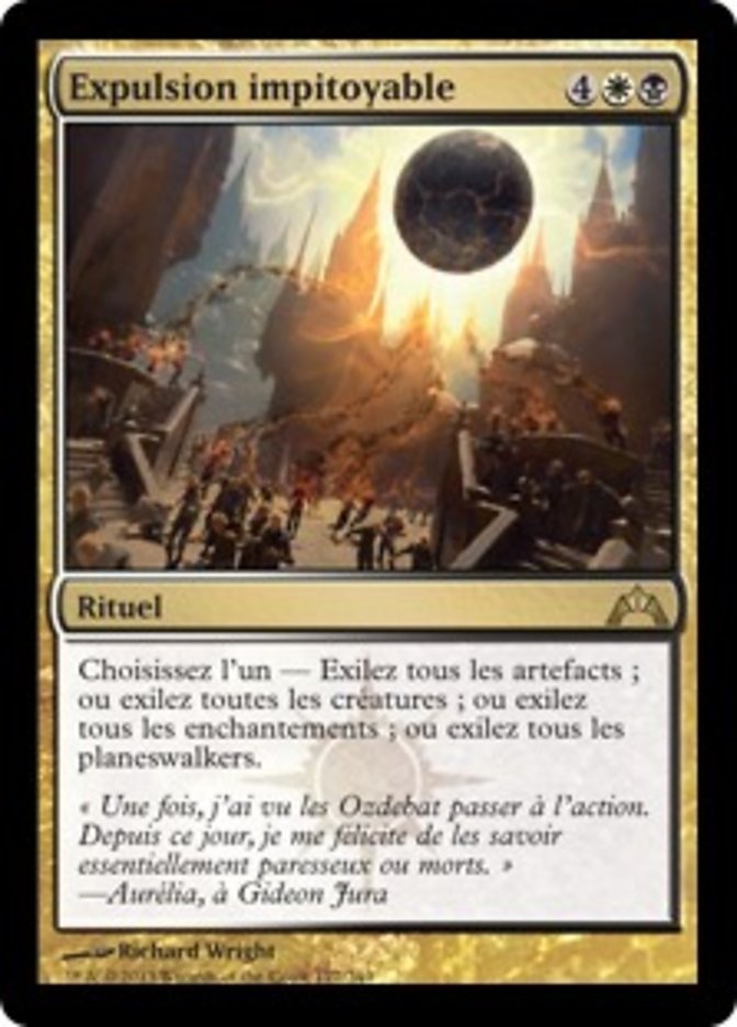 image Expulsion impitoyable