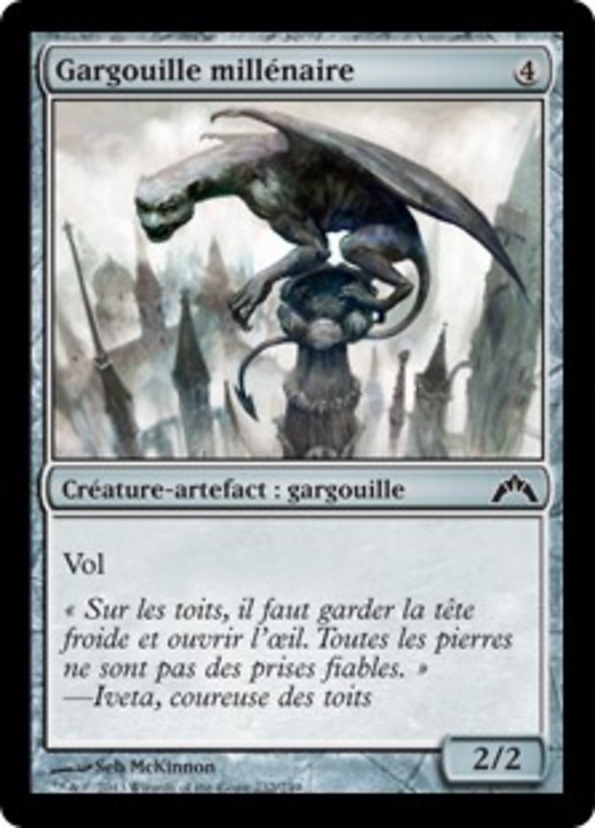 image Gargouille millénaire