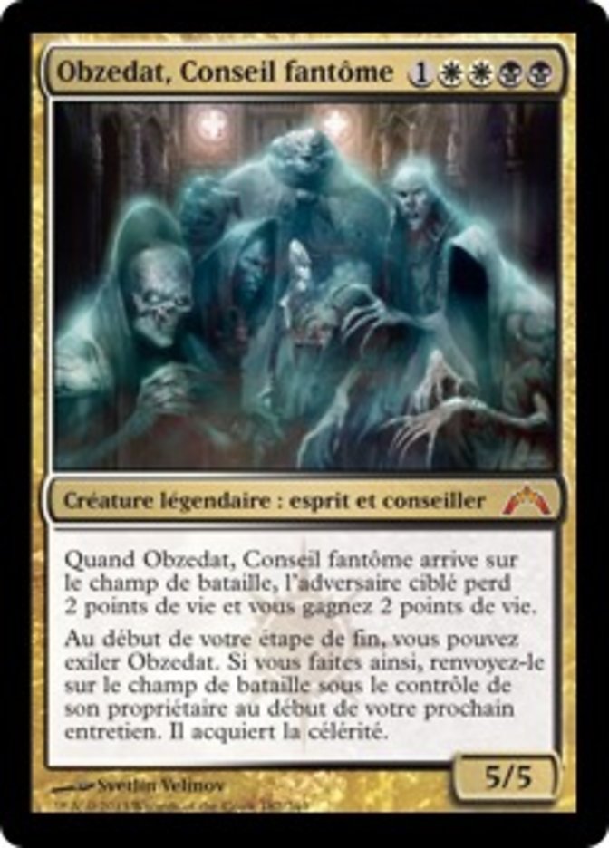 image Obzedat, Conseil fantôme