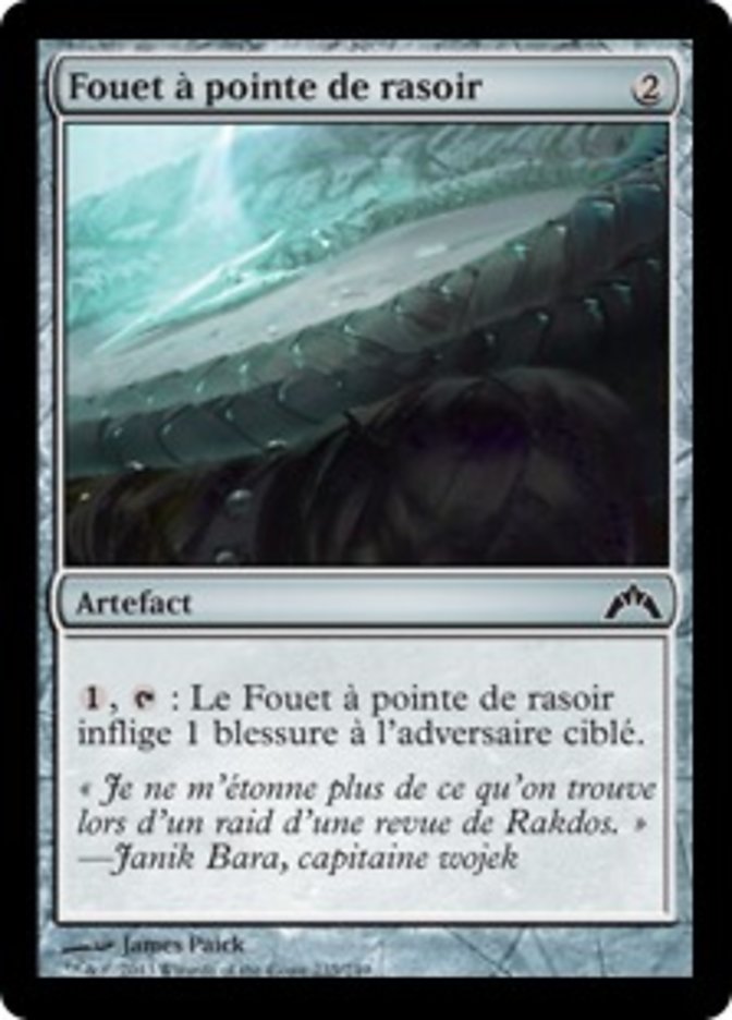 image Fouet à pointe de rasoir