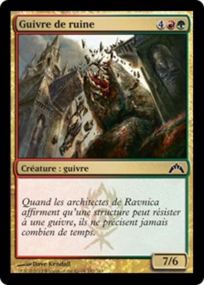 image Guivre de ruine