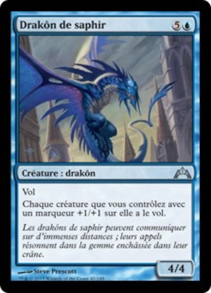 image Drakôn de saphir