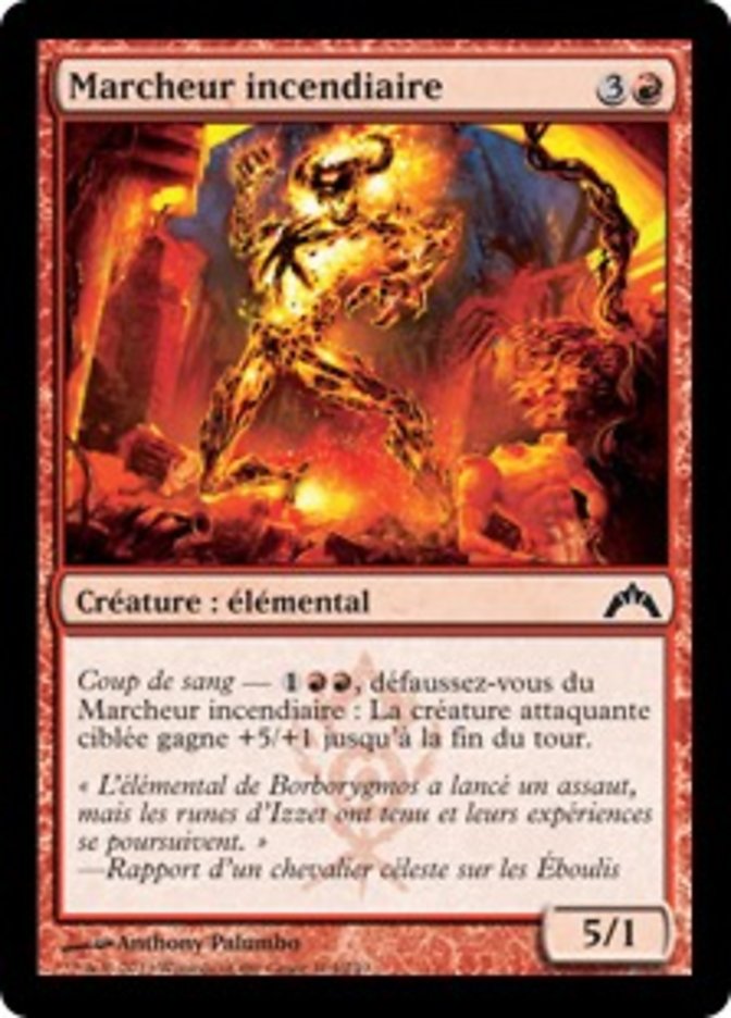 image Marcheur incendiaire