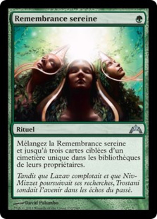 image Remembrance sereine