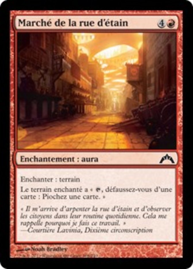 image Marché de la rue d'étain