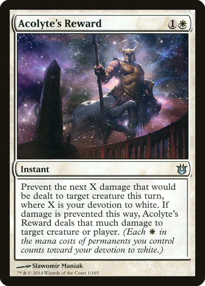 image Acolyte's Reward