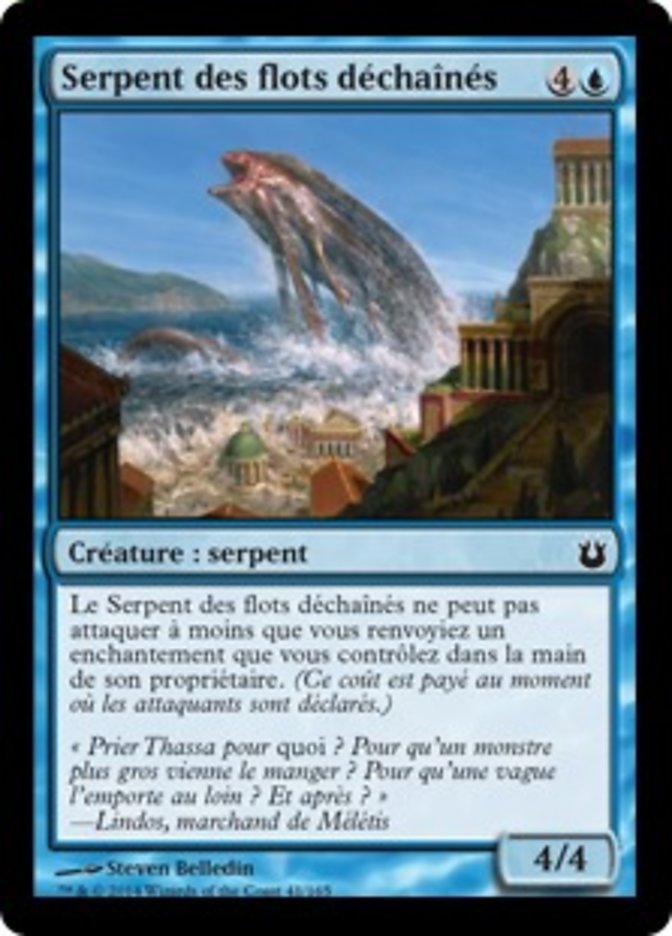 image Serpent des flots déchaînés