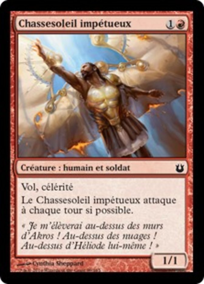 image Chassesoleil impétueux