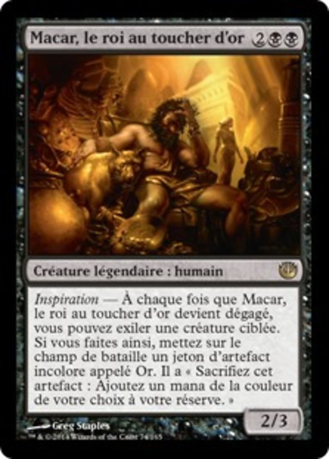 image Macar, le roi au toucher d'or