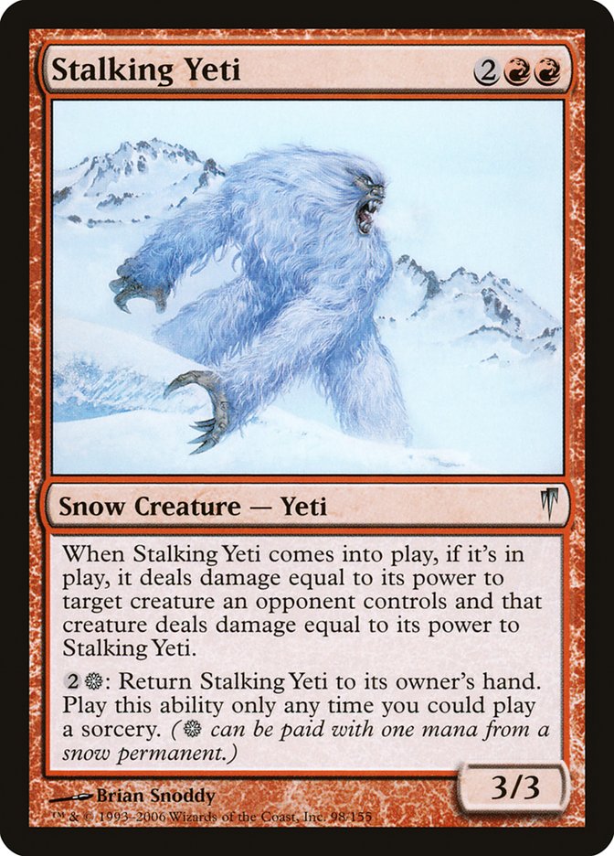 image Stalking Yeti