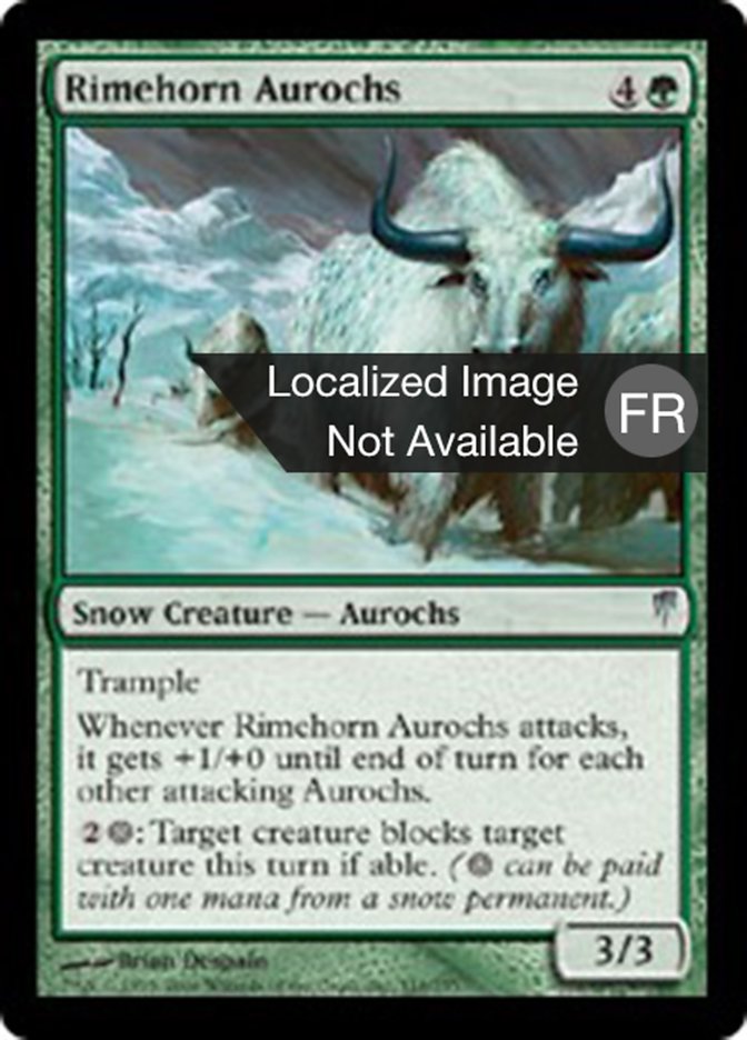 image Aurochs cornegivre
