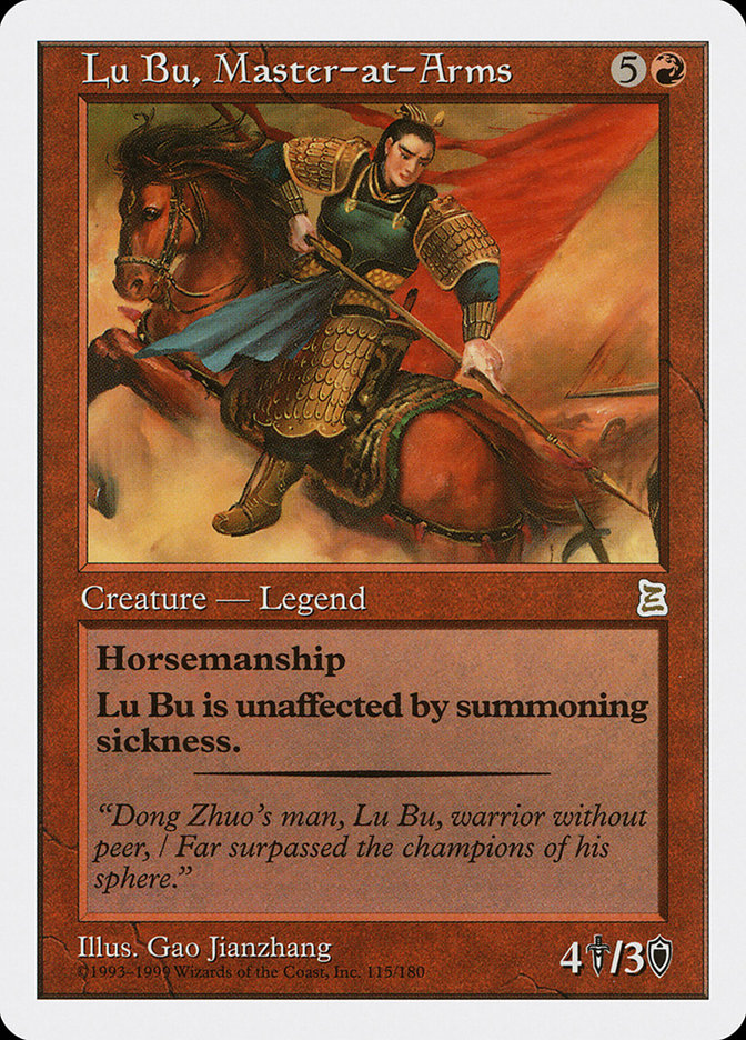 image Lu Bu, Master-at-Arms