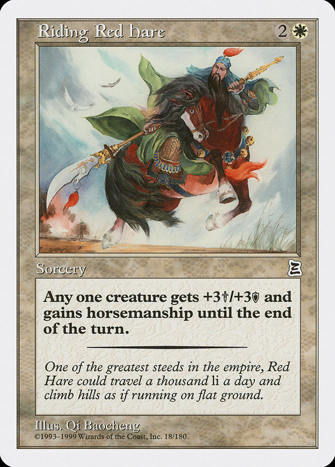image Riding Red Hare