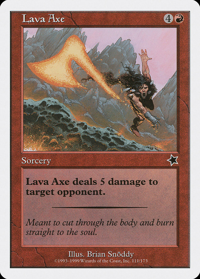 image Lava Axe