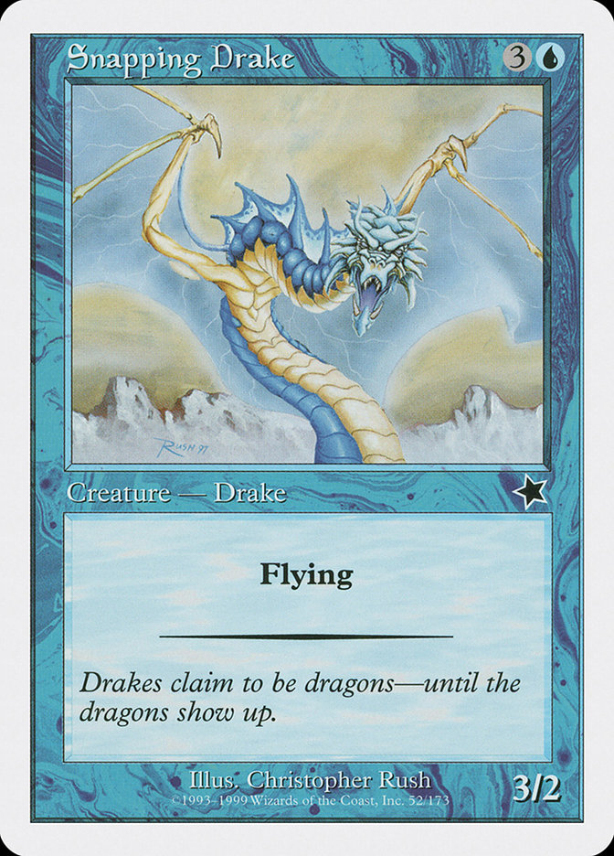 image Snapping Drake