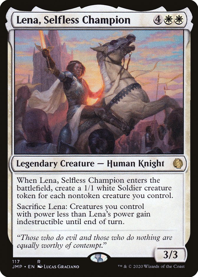 image Lena, Selfless Champion
