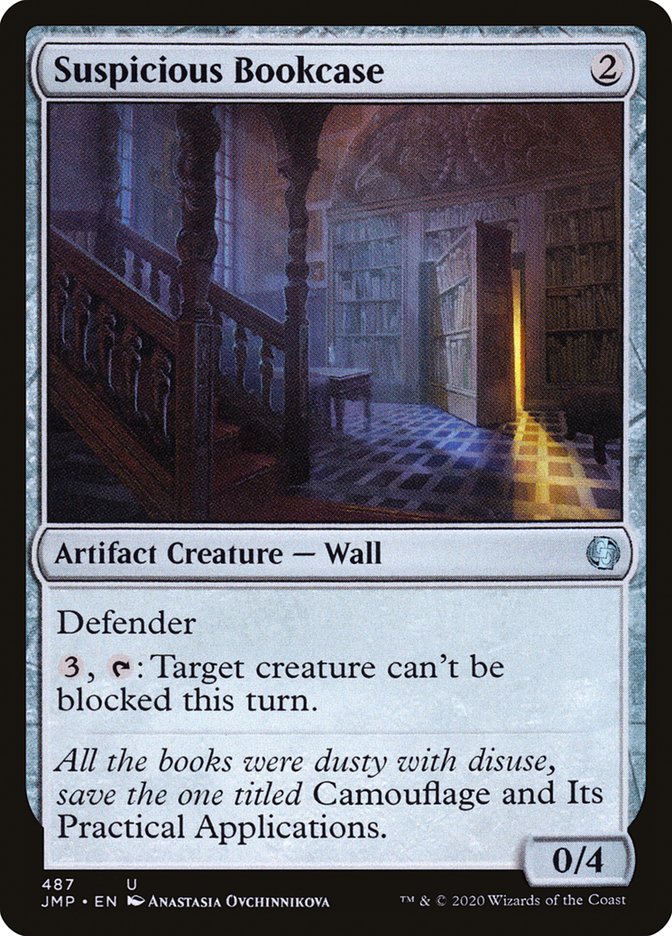 image Suspicious Bookcase