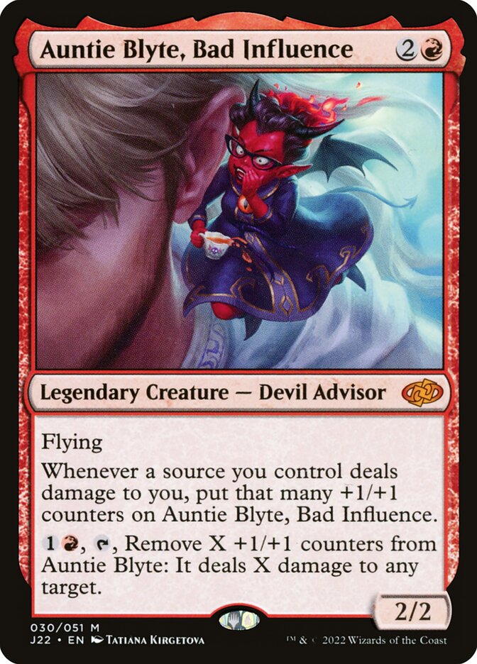 image Auntie Blyte, Bad Influence