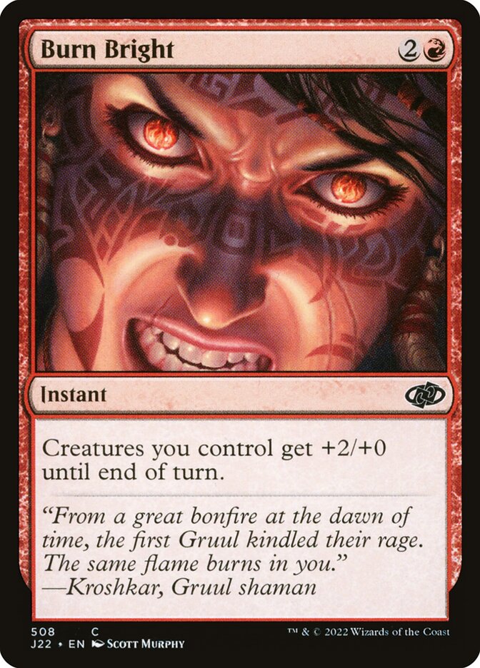 image Burn Bright