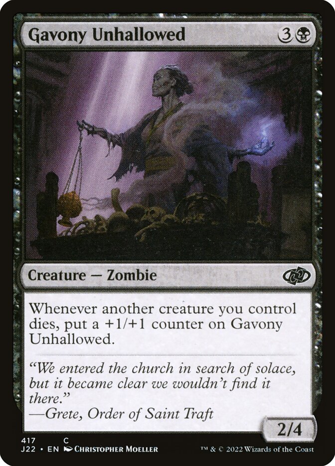 image Gavony Unhallowed